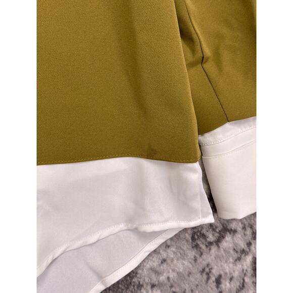 New Stacy London Blazer Small Womens Green Twofer Layered Jacket - Picture 4 of 9